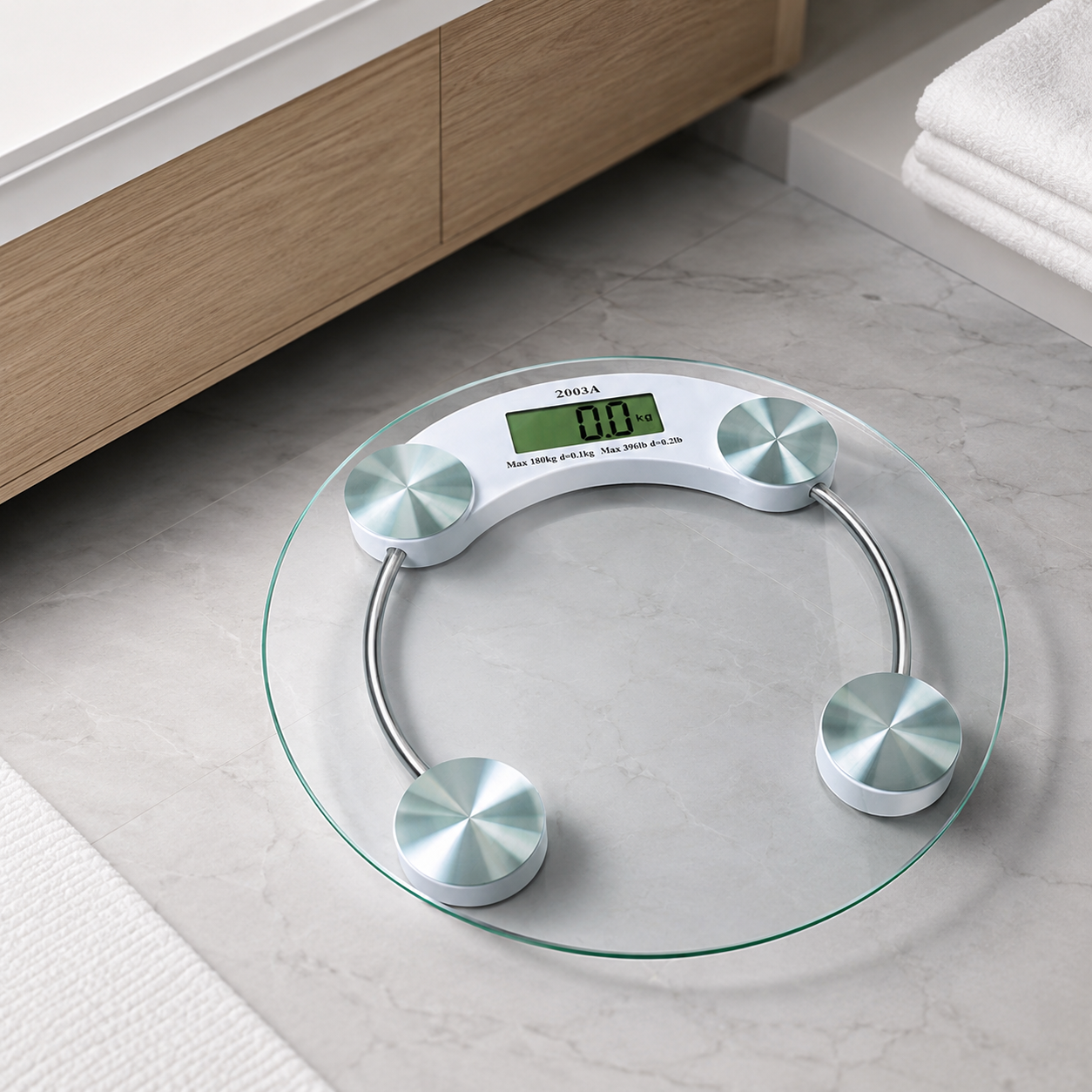Balanza de baño de vidrio - Imagen 2