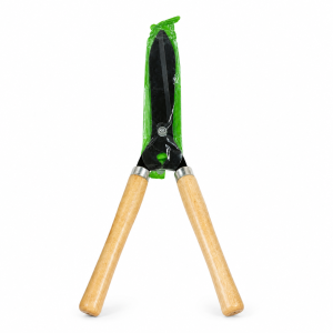 Tijera Jardinera 12” Mango de Madera para Podar Pasto y Cercos
